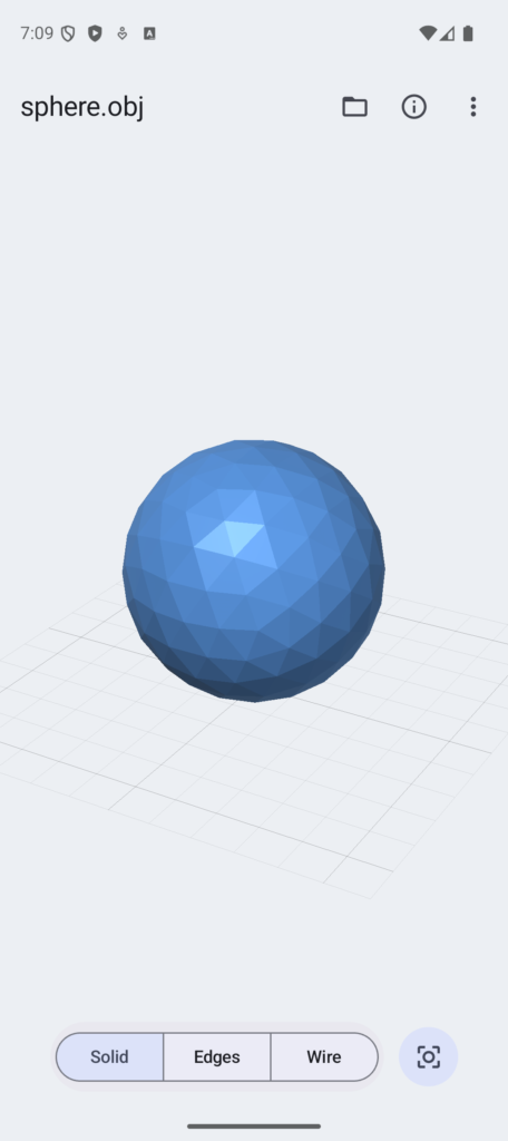 3D Model Viewer APK screenshot