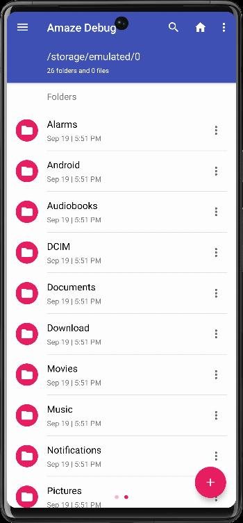Amaze File Manager APK screenshot
