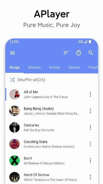 APlayer APK screenshot