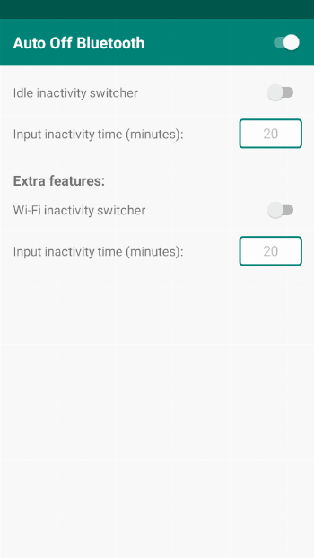 Auto Off Bluetooth APK screenshot