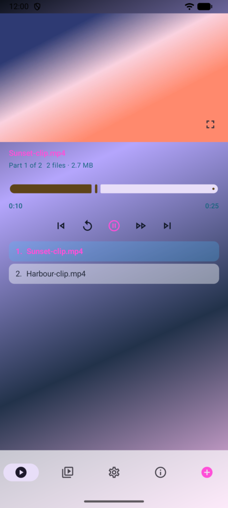 BabakPlayer APK screenshot