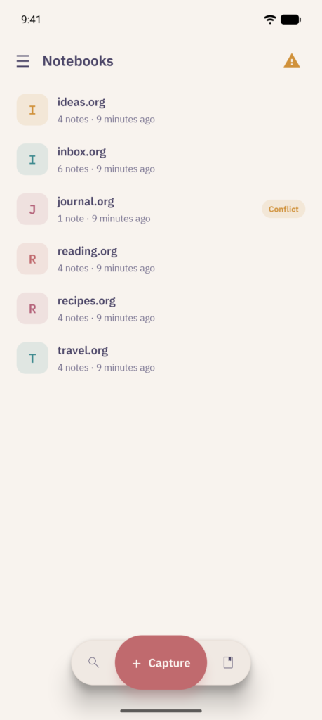 Bloom: Org-mode Notes & Tasks APK screenshot