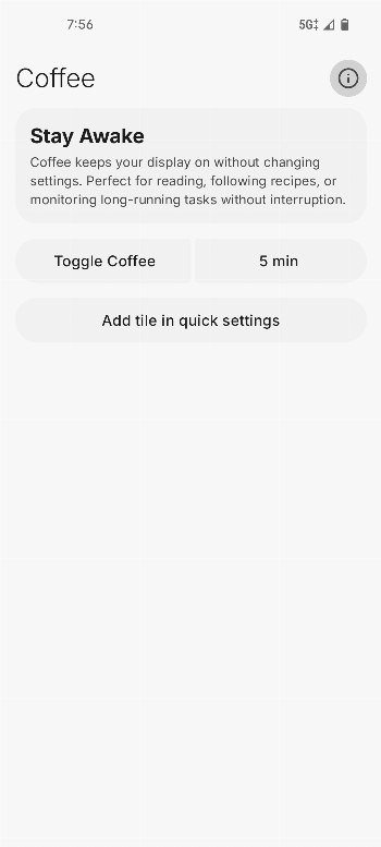 Coffee APK screenshot