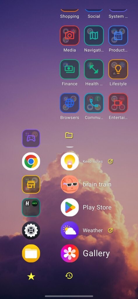 Cyclauncher APK screenshot