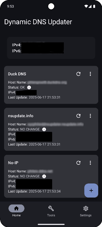 DDNS Updater APK screenshot