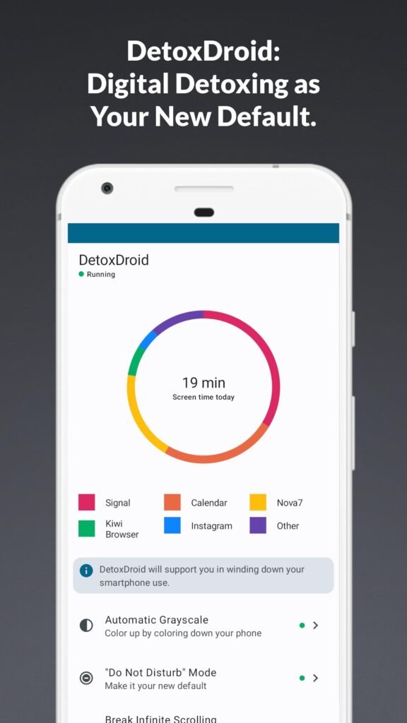 DetoxDroid: Digital Detox by Default APK screenshot