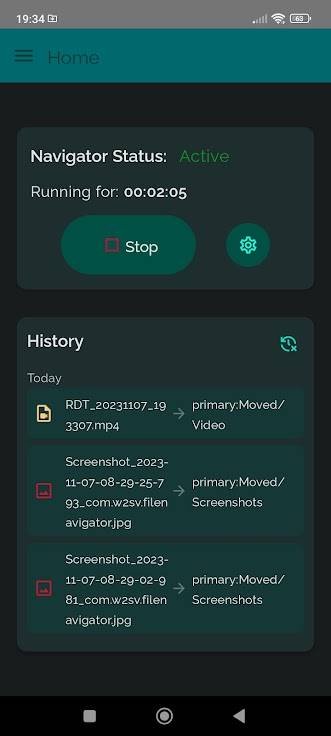 File Navigator APK screenshot