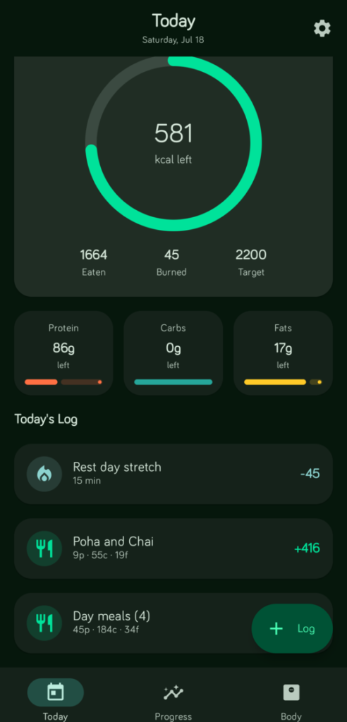 FitBuddy APK screenshot