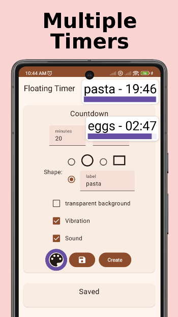 Floating Timer APK screenshot