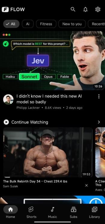 Flow APK screenshot