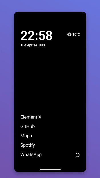 Fokus Launcher APK screenshot