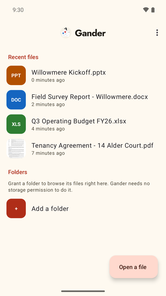 Gander APK screenshot