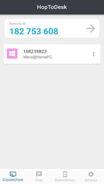 HopToDesk APK screenshot