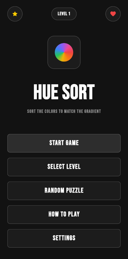 Hue Sort APK screenshot