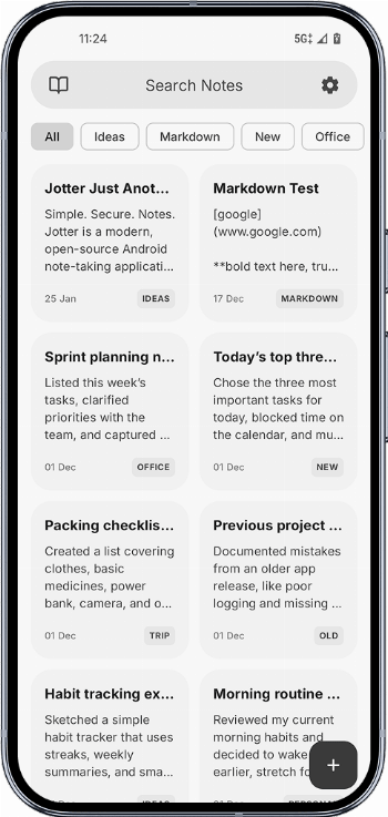 Jotter APK screenshot