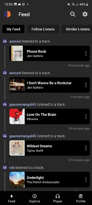 ListenBrainz APK screenshot