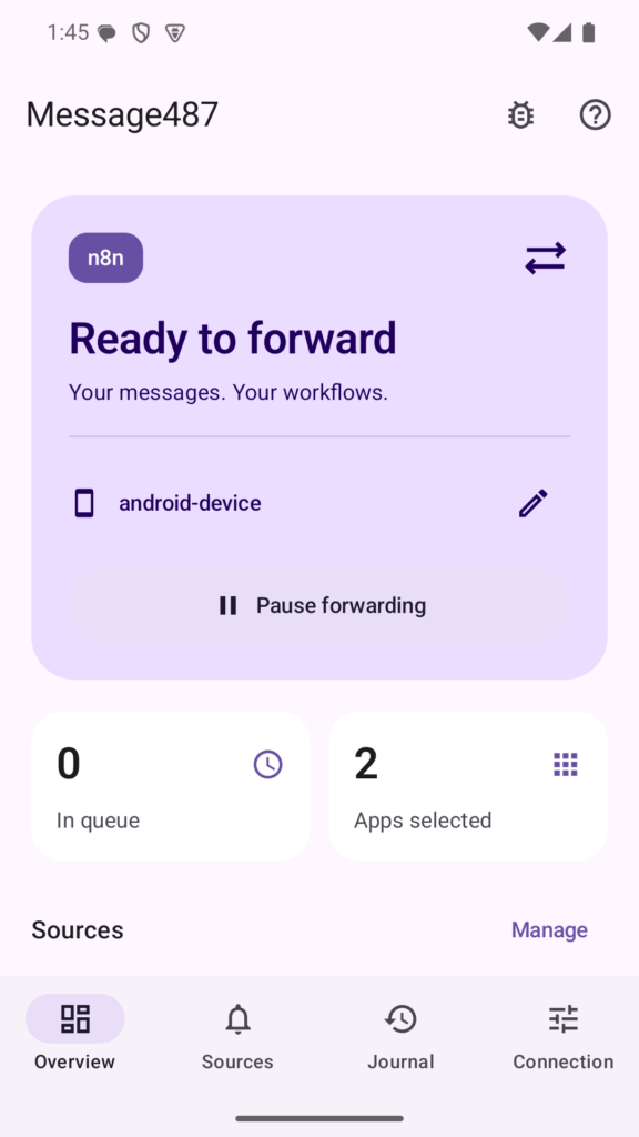 Message487 APK screenshot