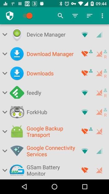 NetGuard APK screenshot