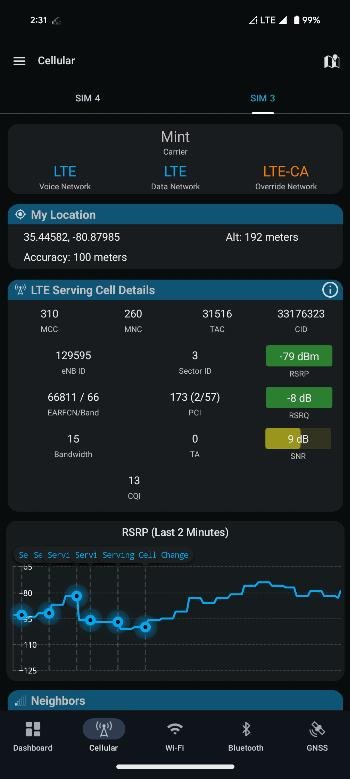 Network Survey APK screenshot