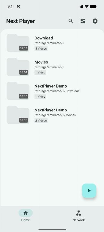 Next Player APK screenshot