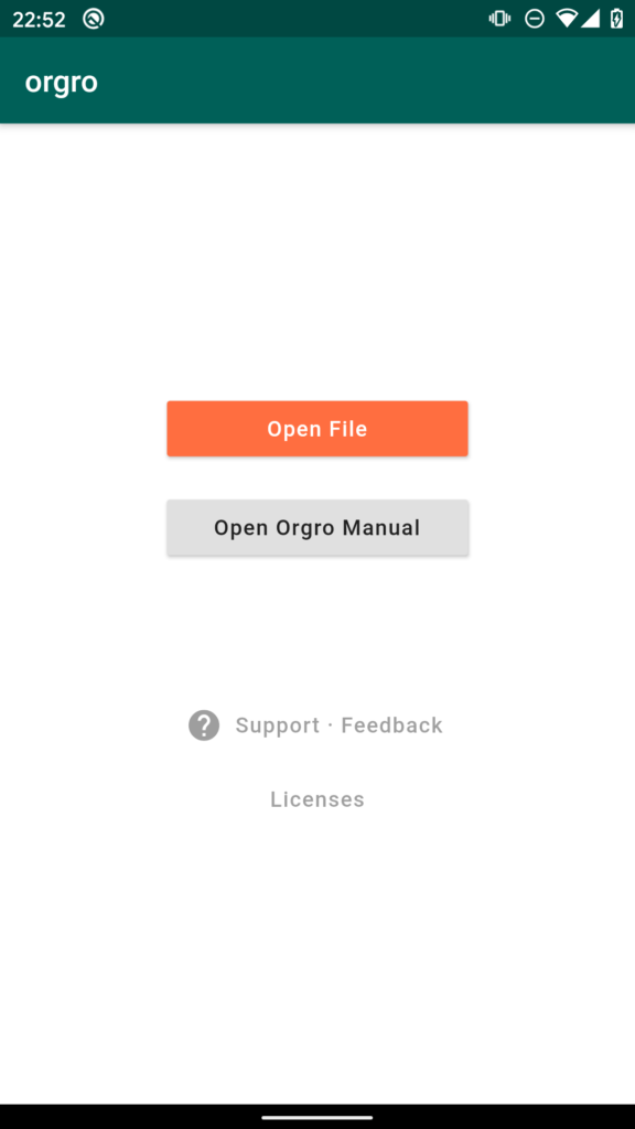 Orgro APK screenshot
