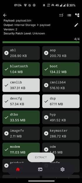 Payload Dumper APK screenshot