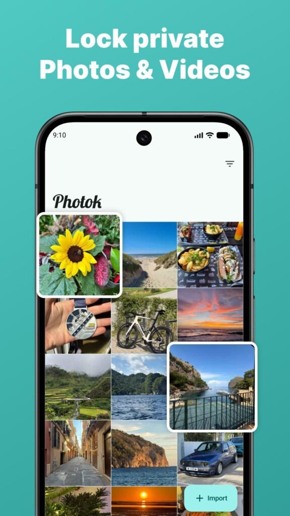Photok - Secure Photo Vault APK screenshot
