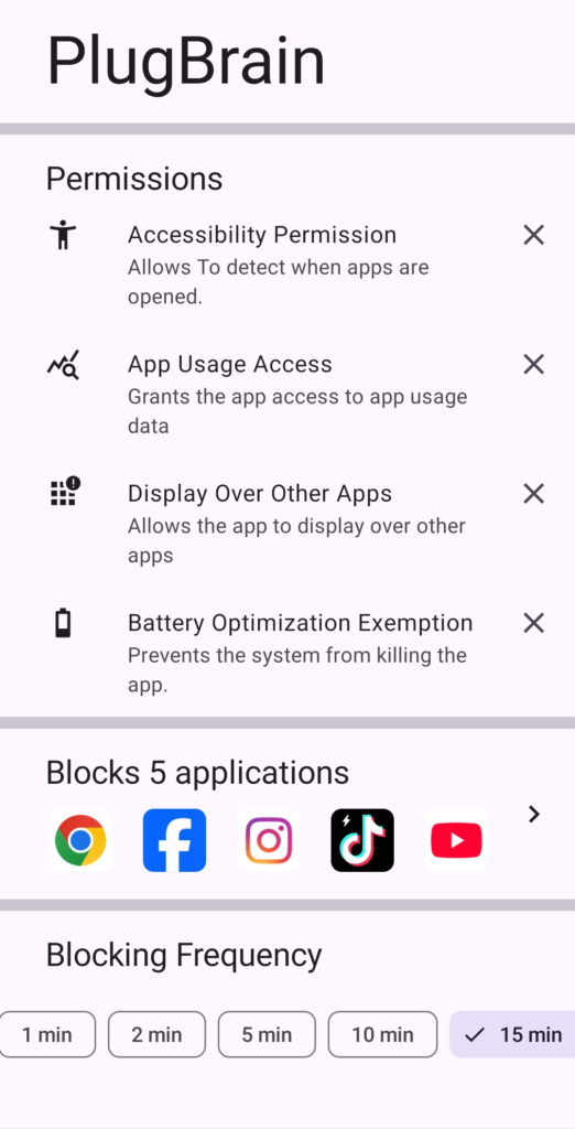 PlugBrain APK screenshot
