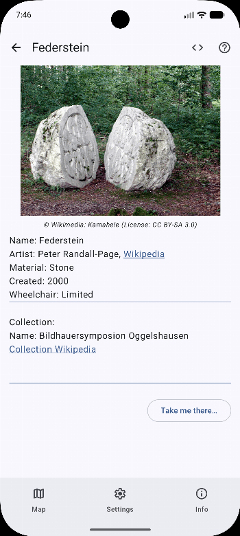 PublicArtExplorer APK screenshot