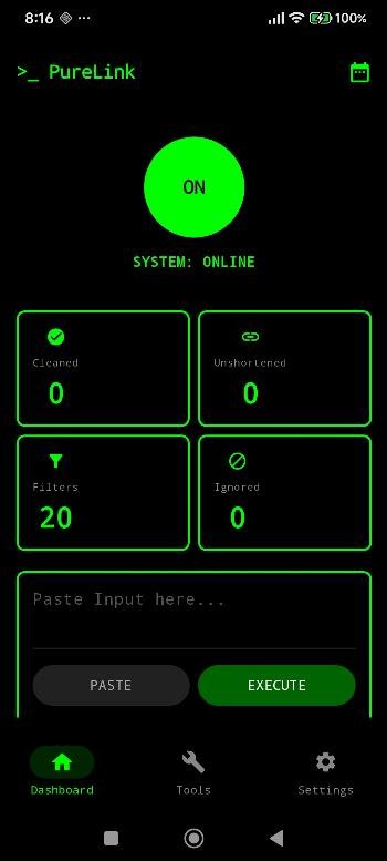 Pure Link: URL Sanitizer APK screenshot