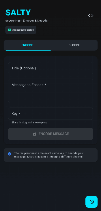 Salty APK screenshot