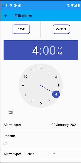 Shake Alarm Clock APK screenshot