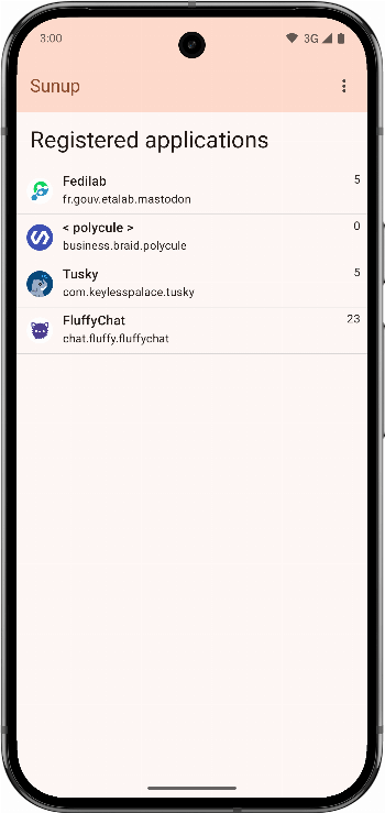 Sunup APK screenshot