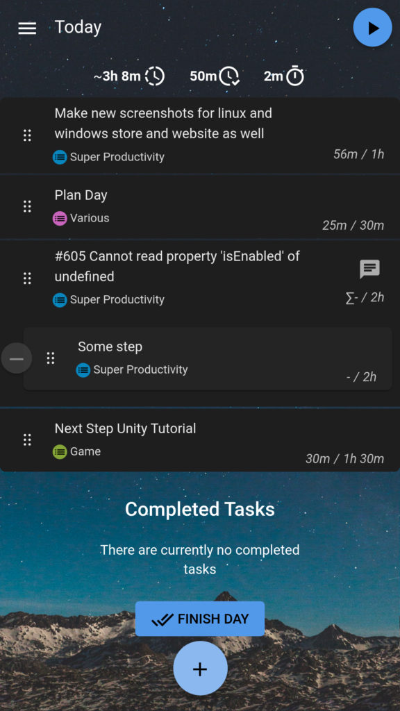 Super Productivity APK screenshot