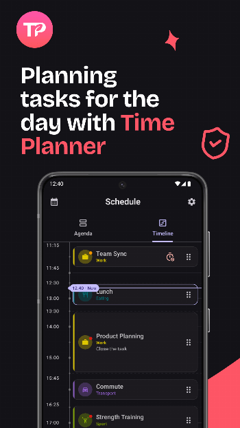 TimePlanner APK screenshot