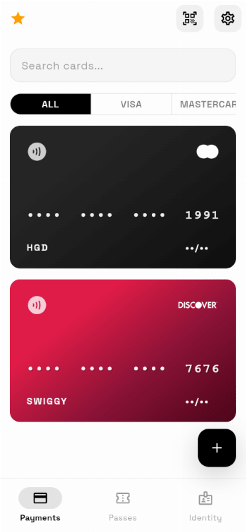 Wallet APK screenshot
