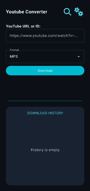 YouTube Conv.axs APK screenshot